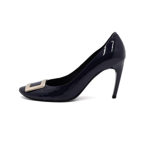 Roger vivier blue patent - roger,