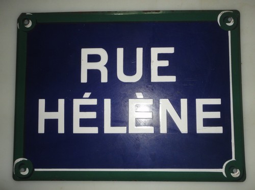 Vraie plaque émaillée - vraie,