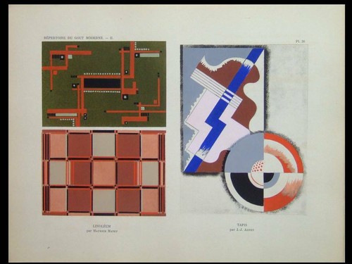 Tapis art deco - art, adnet