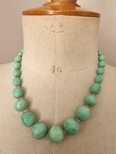 COLLIER VINTAGE GROSSES PERLES
