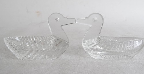 Paire bols cristal - de,