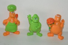 Lot 3 anciennes figurines vintage CASIMIR ILE AUX ENFANTS ORTF Série FLUNCH 2003