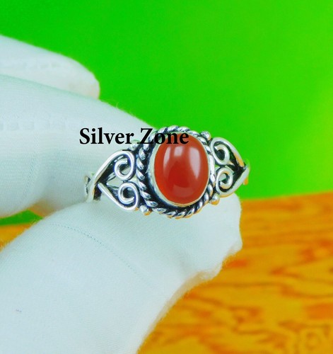 Bague cornaline argent - bague,