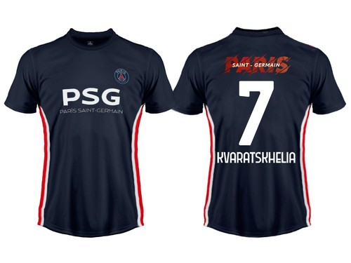 Maillot officiel kvara psg - kvara,