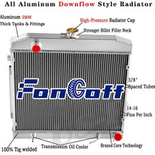 2Rangées Radiateur Pour