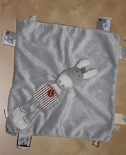 DOUDOU NOUKIES PACO ANE PLAT GRIS BORDEAUX NEUF