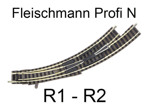 Fleischmann aiguillage courbe - fleischmann,