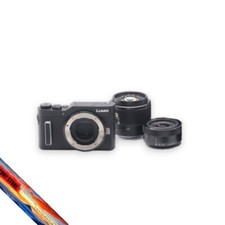 Kit double objectif appareil photo sans miroir noir Panasonic Lumix DC-GF10W ...