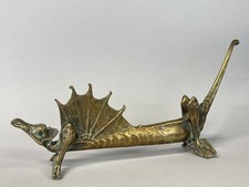 Sculpture Bronze Dragon presse papier Bronze