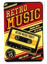 magnet aimant Retro Music