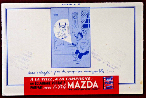 Buvard pile mazda - -,