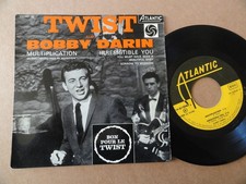 DISQUE 45 TOURS DE BOBBY DARIN AVEC LANGUETTE