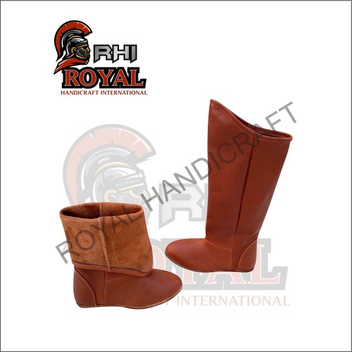Bottes romaines cuir - en,