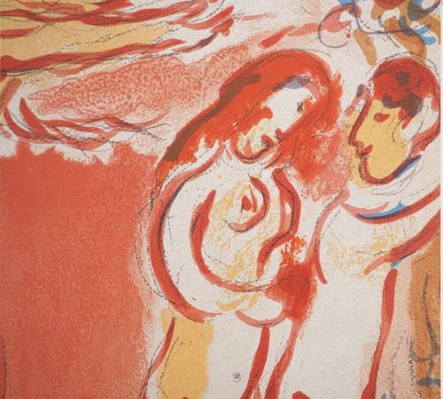 Marc chagall bible adam - la,