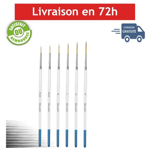 Set pinceaux rigger - set, 6