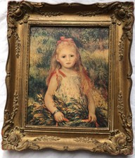RENOIR FILLETTE A LA GERBE