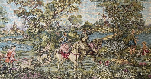 Grande tapisserie chasse - grande,