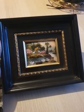 CADRE EMAUX DE LIMOGES PAYSAGE