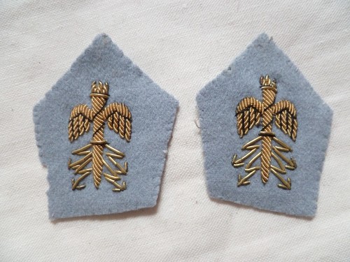 Pattes col officier etat - pattes, de