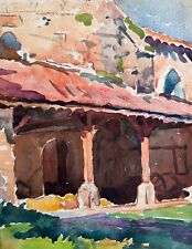 Ancien dessin  Maison au vieux