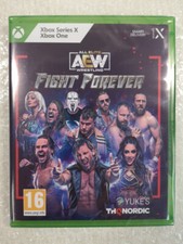 AEW ALL ELITE WRESTLING FIGHT FOREVER XBOX ONE - SERIES X EURO NEW (GAME IN ENGL