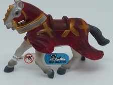 FIGURINE PVC SCHLEICH PAPO BULLYLAND ETC.MEDIEVAL CHEVALIER* UN CHEVAL C