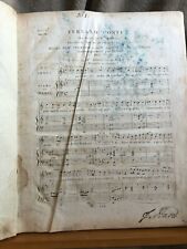 Volume relié partition chant