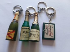 4 Porte-clés Bouteilles de