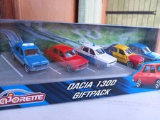 MAJORETTE 1/64 GIFTPACK DE 5 DACIA 1300 EDITION ROUMANIE