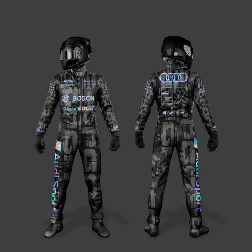 Kart racing suit - kart, cik