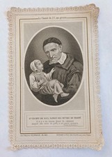 Ancienne image pieuse Canivet"