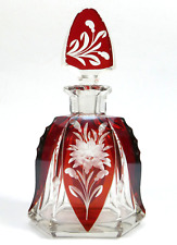 Flacon En Cristal Art Déco Karl Palda