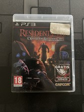 RESIDENT EVIL OPERATION RACCOON CITY COMPLET BOÎTE NOTICE SONY PS3  ITA