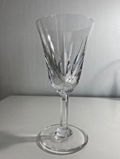Verre à eau cristal taillé signé Saint Louis Cerdagne 17,8 cm plusieurs disponib