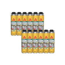 Lot de 12 mousses expansives
