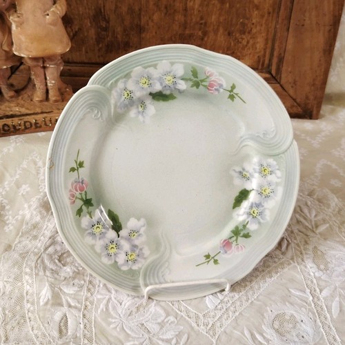 Assiette ancienne faïence - assiette,