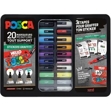 Posca - Malette - Stickers