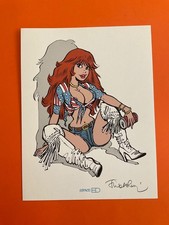 WALTHERY EX LIBRIS SIGNE SERIGRAPHIE RUBINE  ESPACE BD NEUF