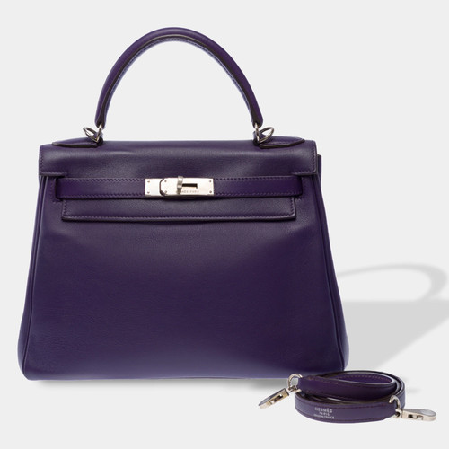 Sac hermes kelly cuir - sac, en