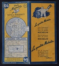Carte MICHELIN 64 ANGERS