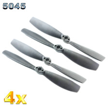 4x pales de rotor 5045 fibre optique hélice CW CCW RC FPV Racing drone hélico...