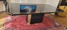 Grande table laquée vintage