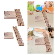 Circuit à billes en bois