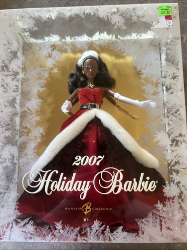 2007 holiday barbie doll - 2007,
