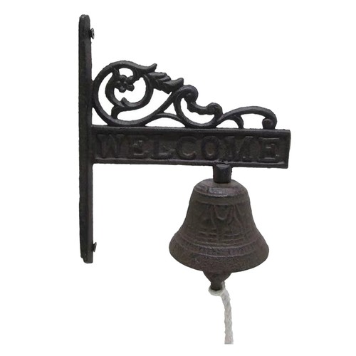 Sonnette porte fonte - en,