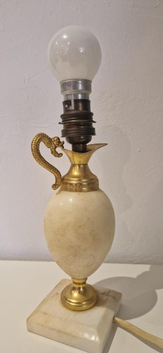 Pieds lampe marbre decor - lampe,