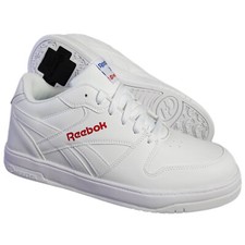 Heelys Reebok BB4500 Low Chaussures Avec à Roulettes Basket Blanc Neuf