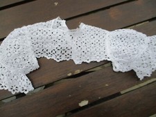 haut de robe de bébé broderie anglaise ancienne 1900-1910