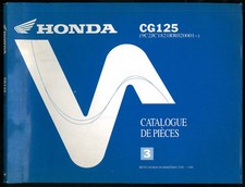 CATALOGUE de PIECES HONDA CG 125 - JC18 en Français1994 à 1997 PARTS LIST Manuel