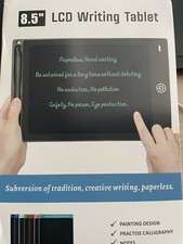 Tablette Blanche LCD Ardoise Ecriture Magique 8.5 pouces Dessin Jouet Enfants